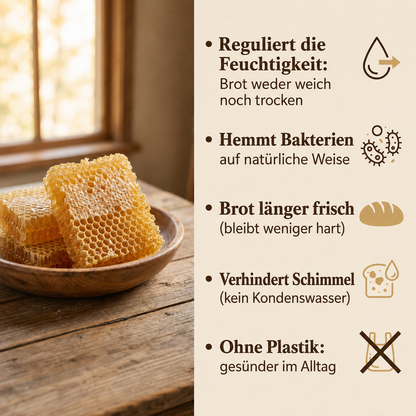 Der Brotbeutel Klara (30 × 40 cm) — Dein Brot frisch nach 5 Tagen